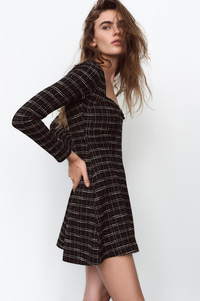 VESTIDO XADREZ SKATER