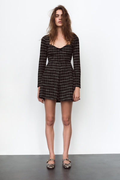 VESTIDO XADREZ SKATER