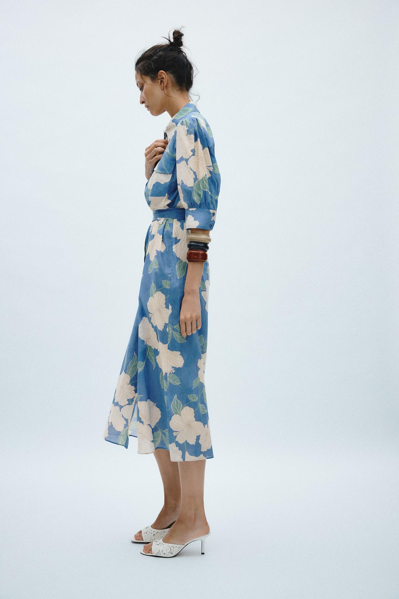 VESTIDO MIDI ESTAMPADO
