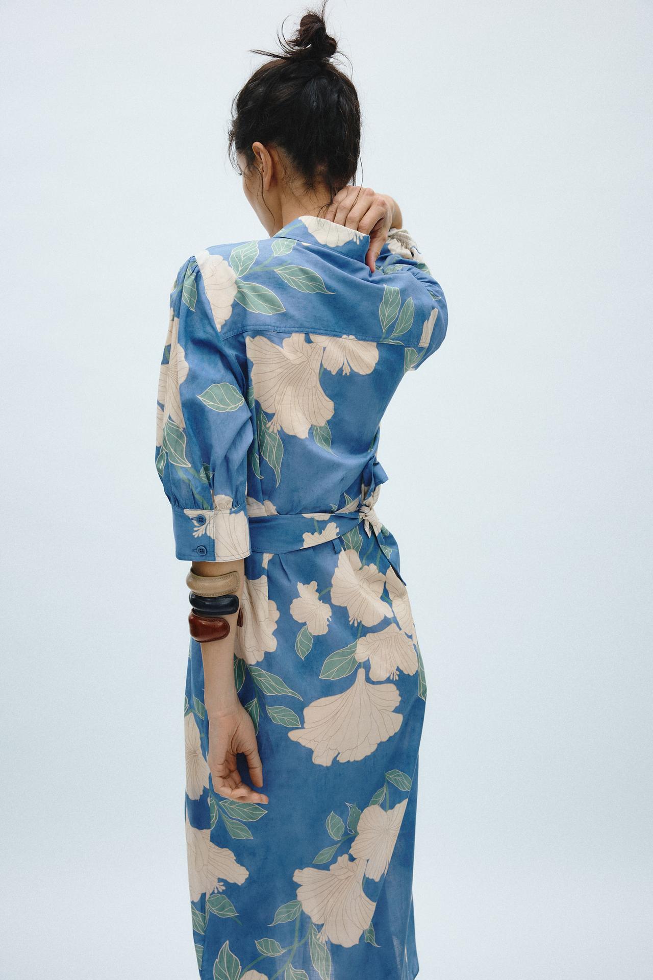 VESTIDO MIDI ESTAMPADO