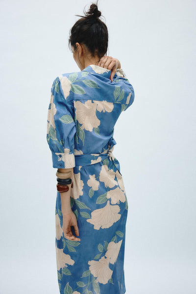 VESTIDO MIDI ESTAMPADO