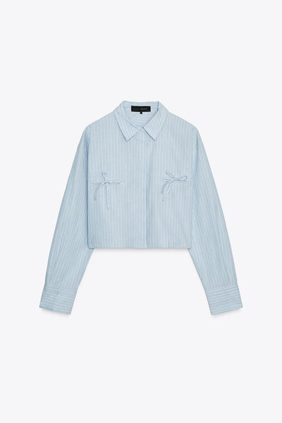 CAMISA COM LAÇOS