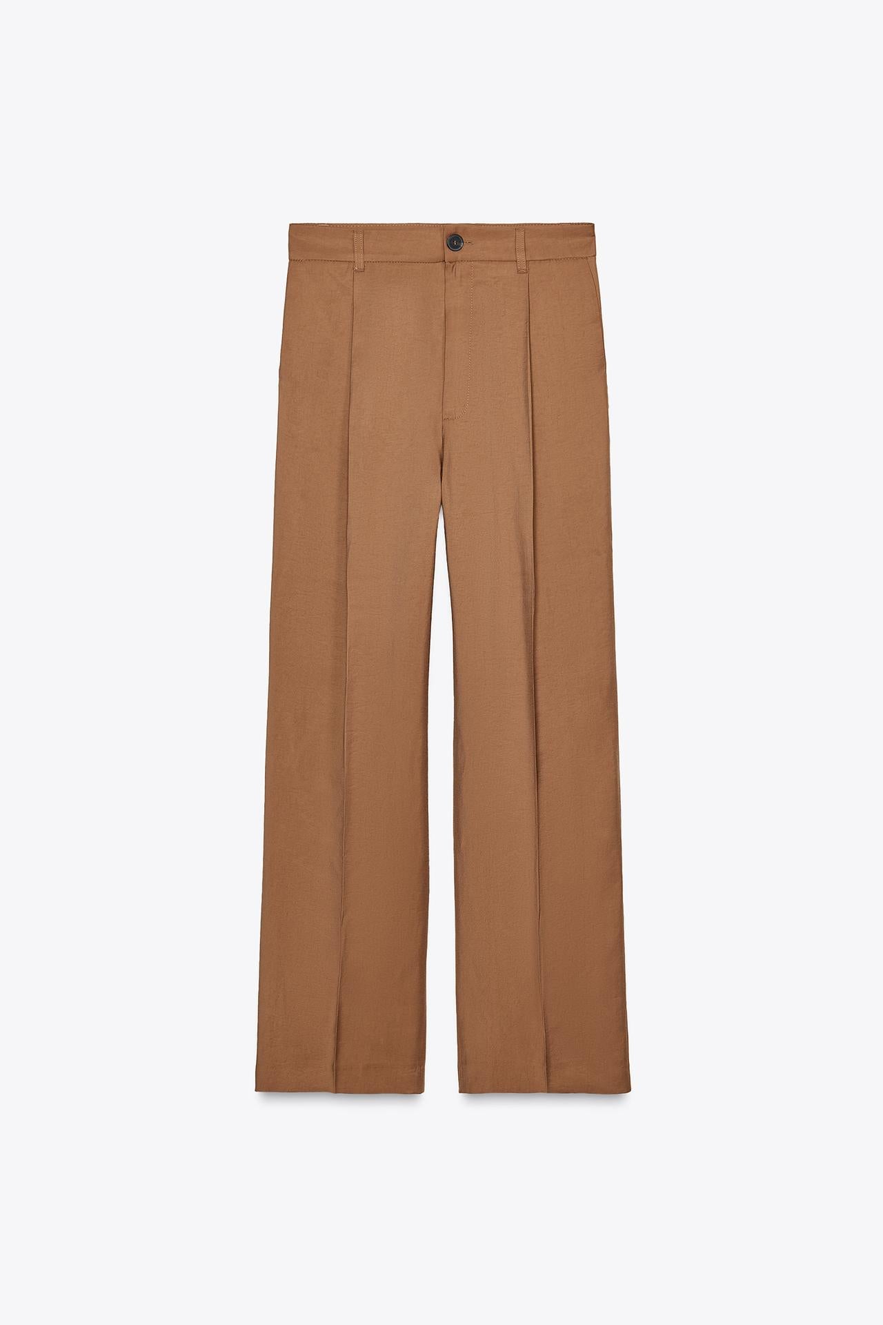 CALÇA COM PREGA