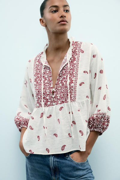 BLUSA RÚSTICA