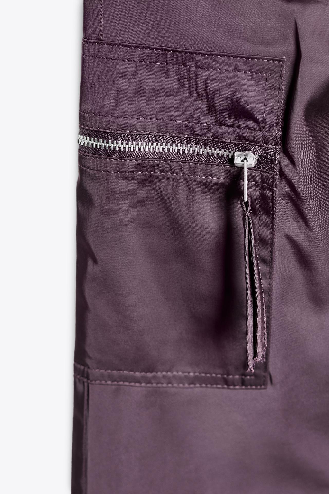 CALÇA CARGO ACETINADA