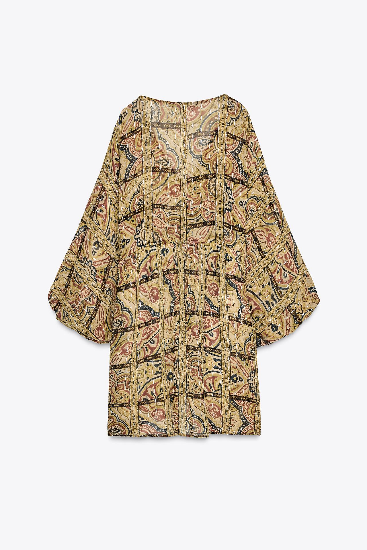 VESTIDO MINI ESTAMPADO