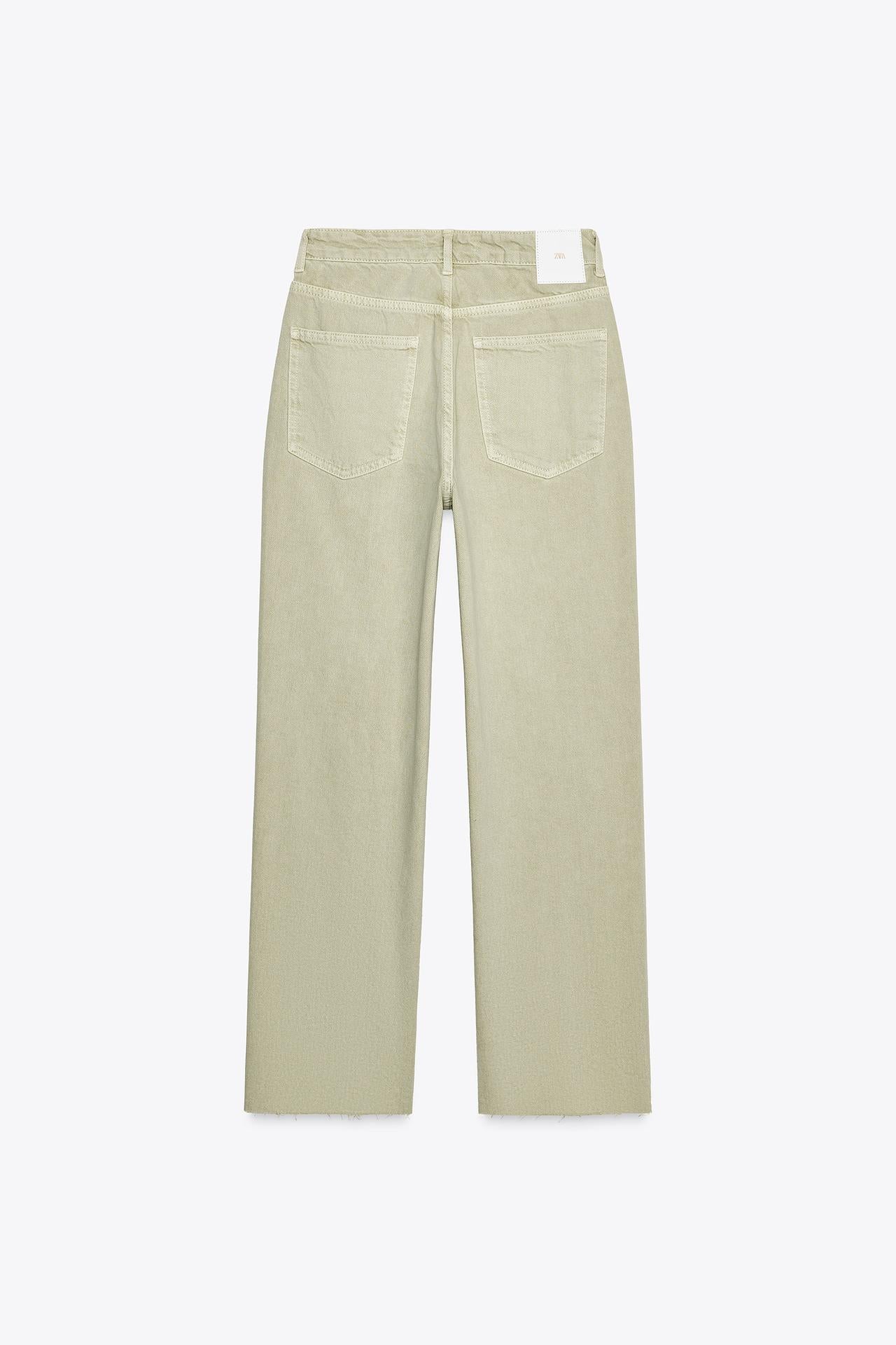 JEANS VERDE 1975 RETOS DE CINTURA ALTA