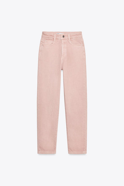 JEANS ROSA 1975 LEG DE CINTURA ALTA