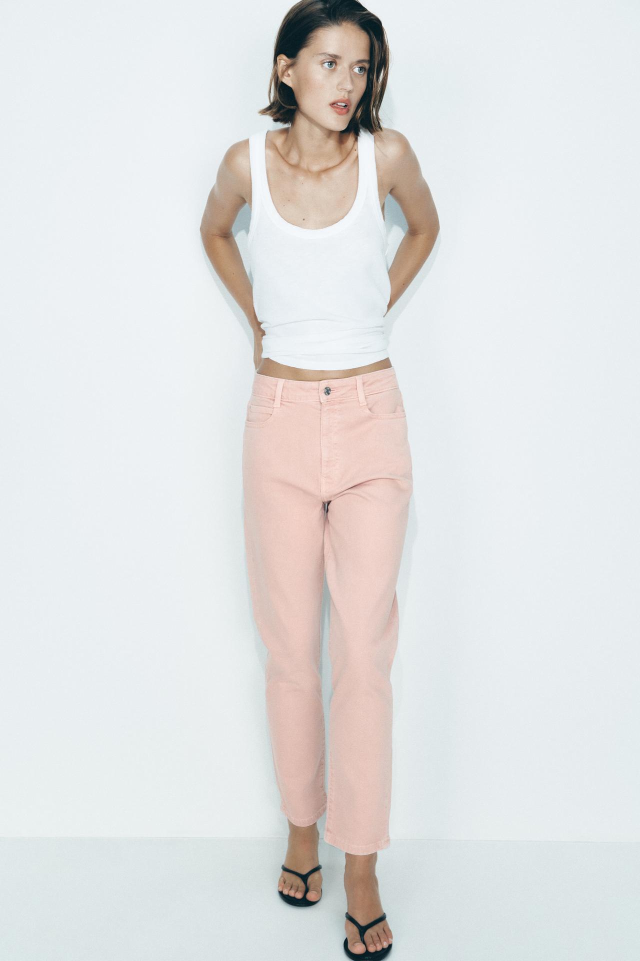JEANS ROSA 1975 LEG DE CINTURA ALTA