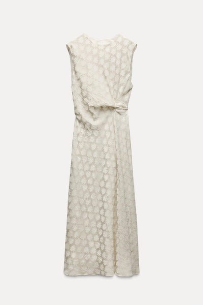 VESTIDO MIDI ACETINADO