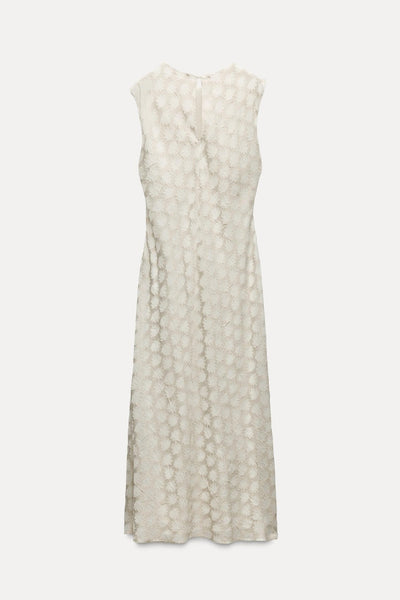 VESTIDO MIDI ACETINADO