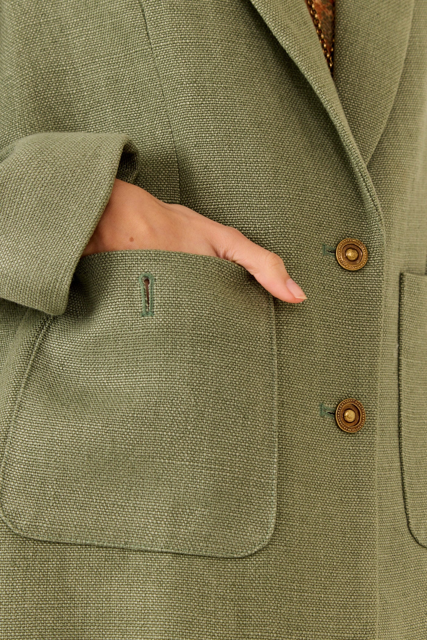 Blazer Alfaiataria Linho