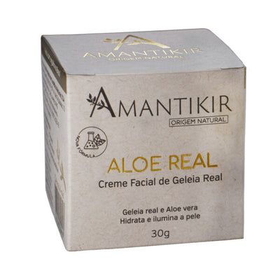 Creme Facial Natural Aloe Real 30g