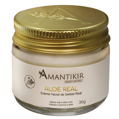 Creme Facial Natural Aloe Real 30g