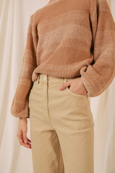 Calça Slim Cintura Alta Amarilis - Algodão Orgânico