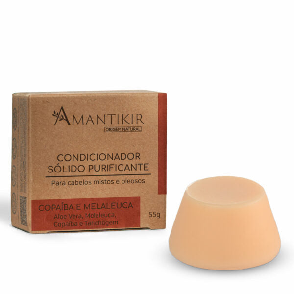 Condicionador Sólido Purificante – Copaíba e Melaleuca 55g