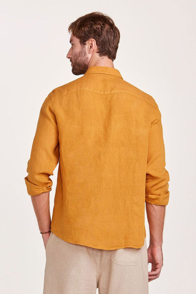 Camisa Linho em Cor Solar
