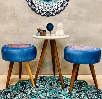 Conjunto 2 Puffs + Mesa