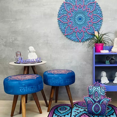 Conjunto 2 Puffs + Mesa
