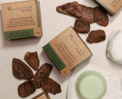 Condicionador Sólido Nutritivo – Abacate e Rícino 55g
