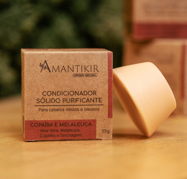 Condicionador Sólido Purificante – Copaíba e Melaleuca 55g