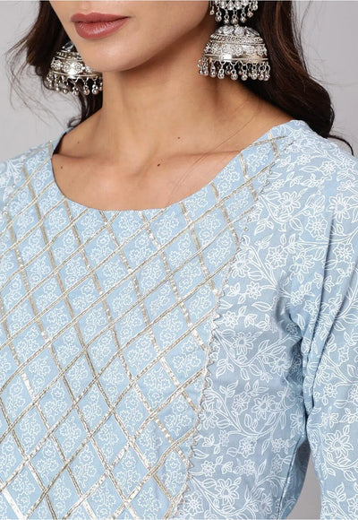 Conjunto Azul Celeste Punjab