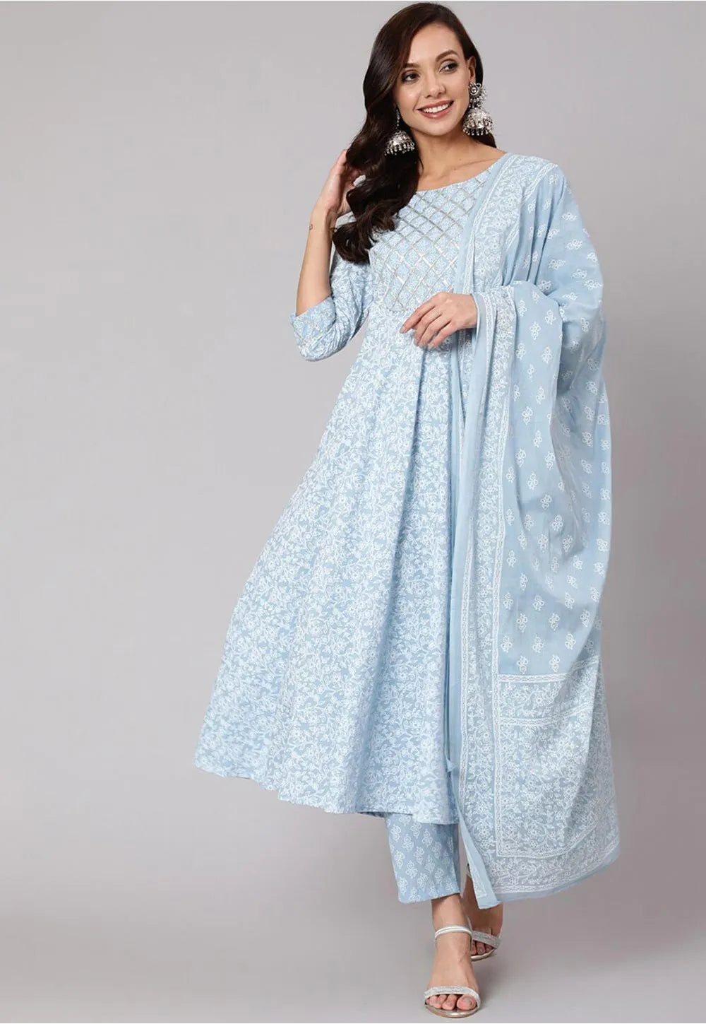 Conjunto Azul Celeste Punjab